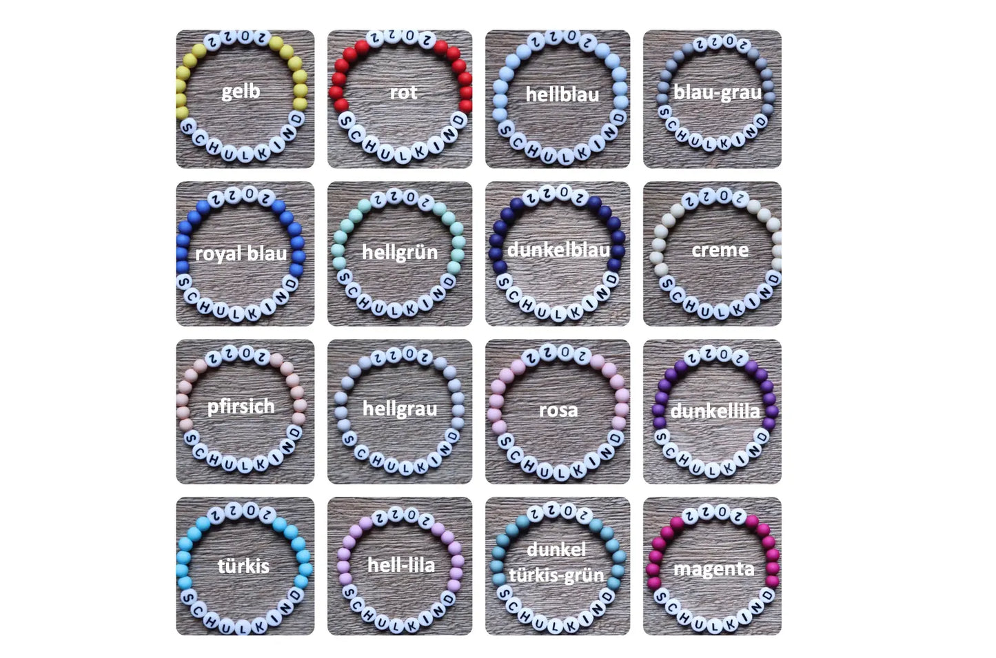 Armband als Geschenk zur Einschulung