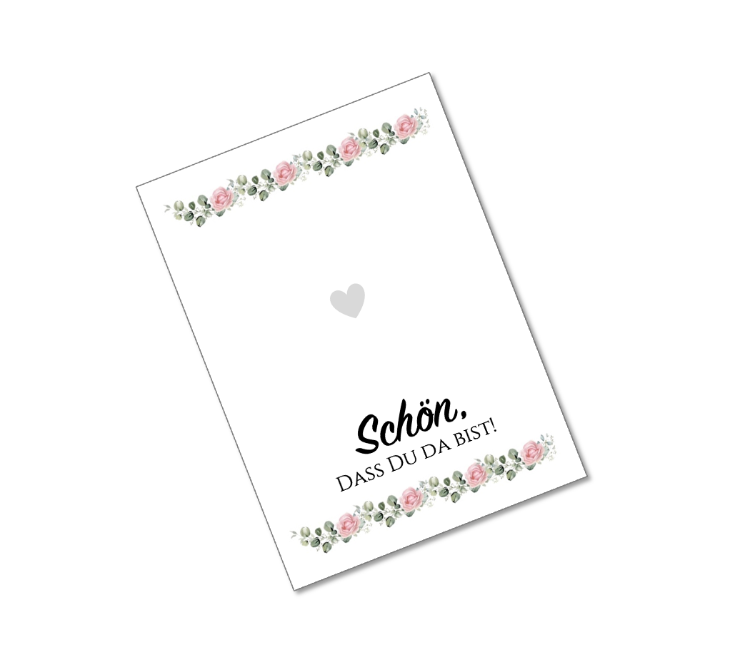 Karte einzeln - für DIY (do-it-yourself)