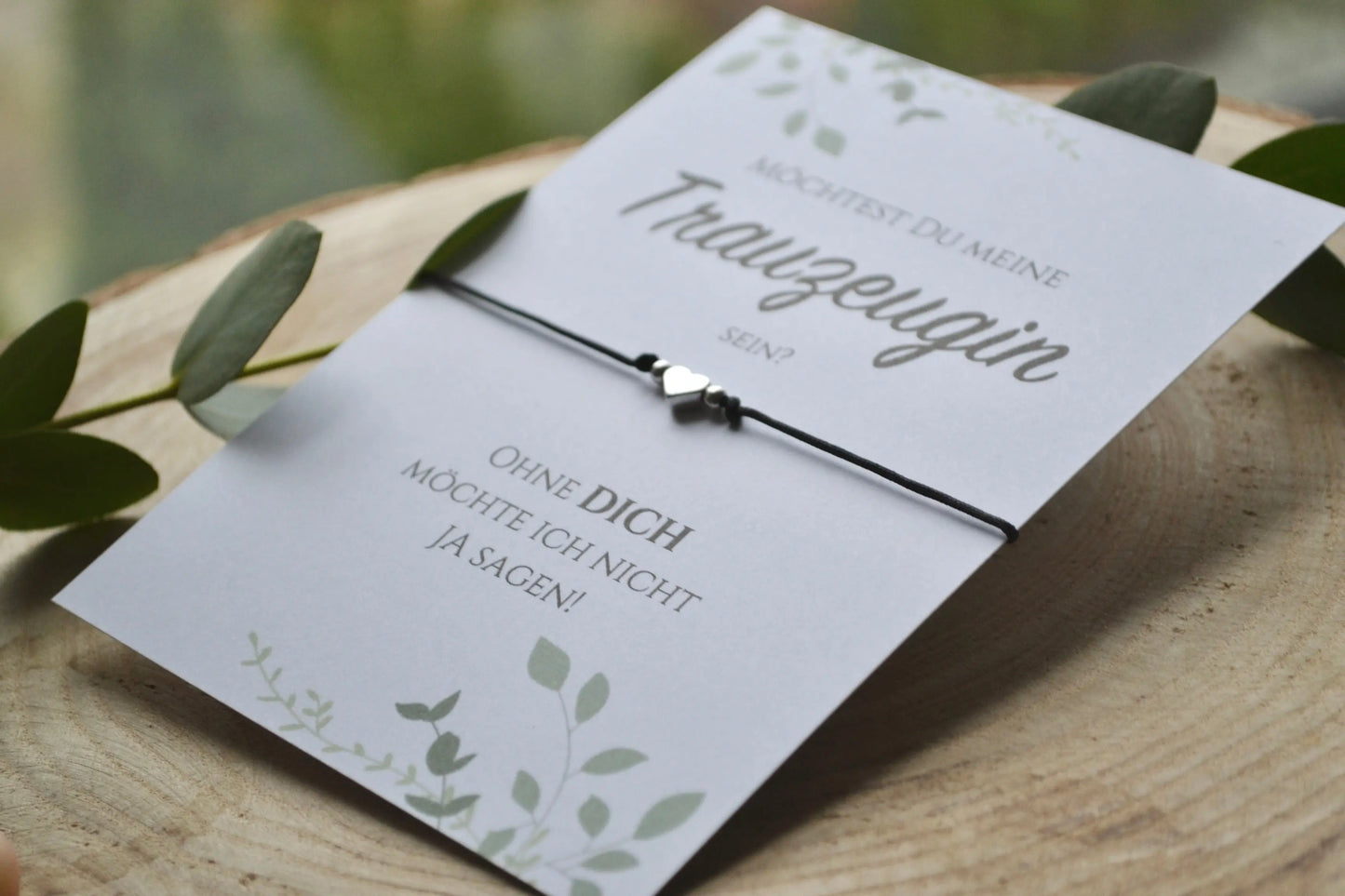 Armband für Trauzeugin - Möchtest du meine Trauzeigin sein Velvet Design - Berlin