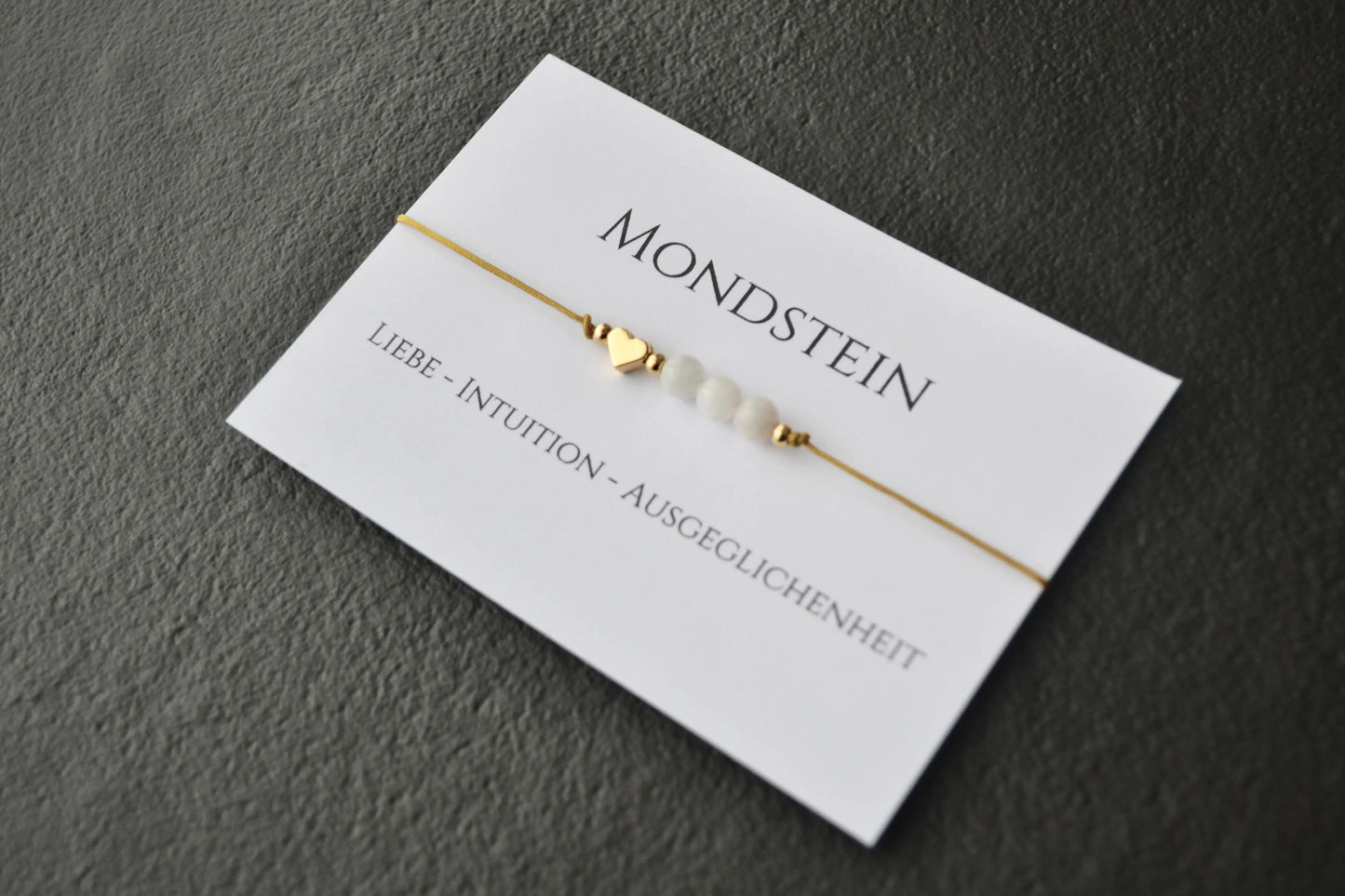 Mondstein Armband