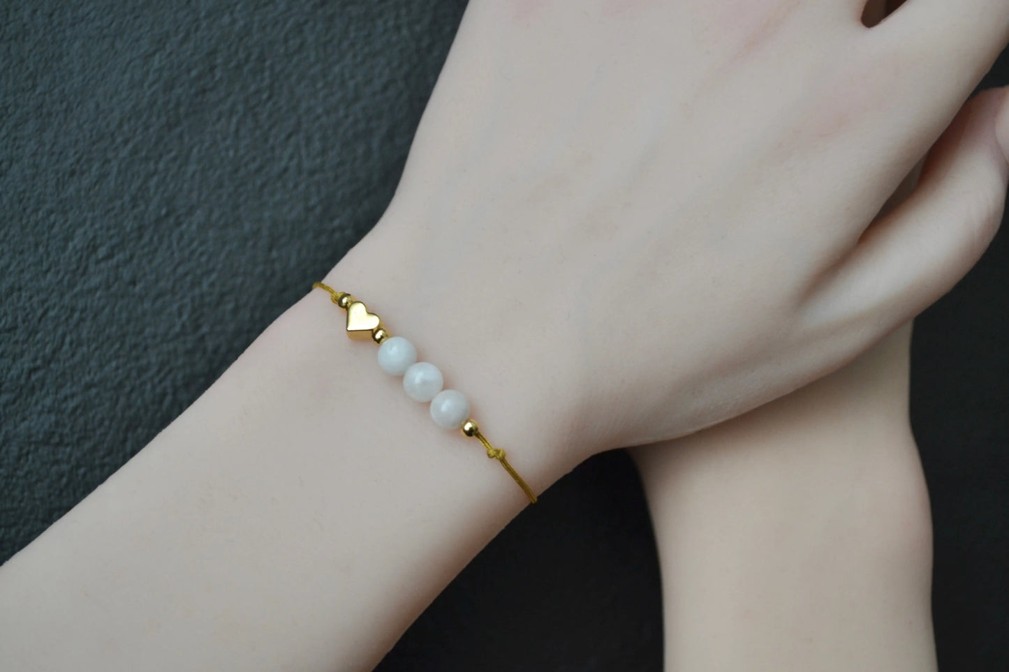 Mondstein Armband - Edelstein Velvet Design
