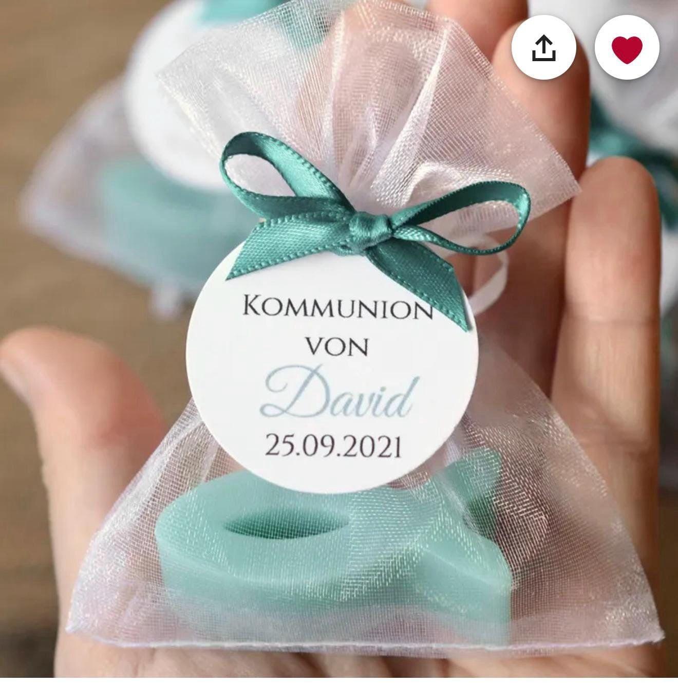 Gastgeschenke FISCH türkis