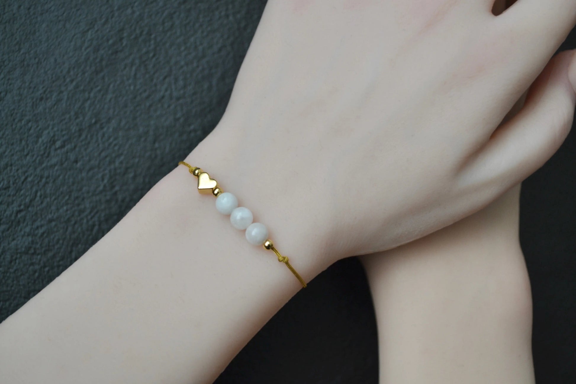 Mondstein Armband - Edelstein Velvet Design