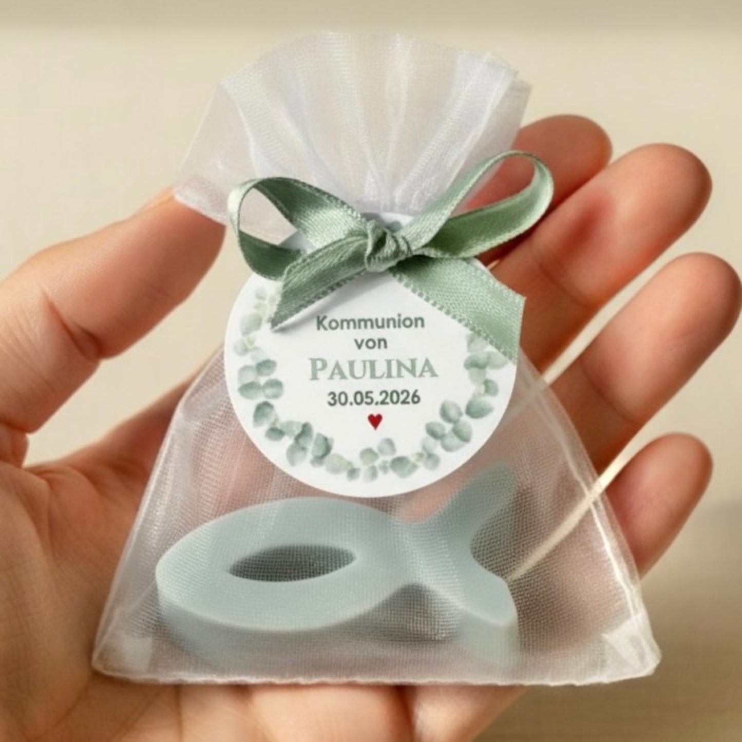 Gastgeschenke FISCH türkis