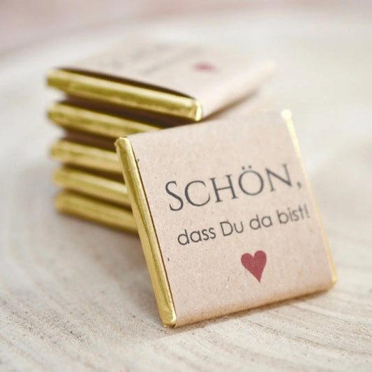Schokolade vintage - Schön, dass Du da bist! Velvet Design - Berlin