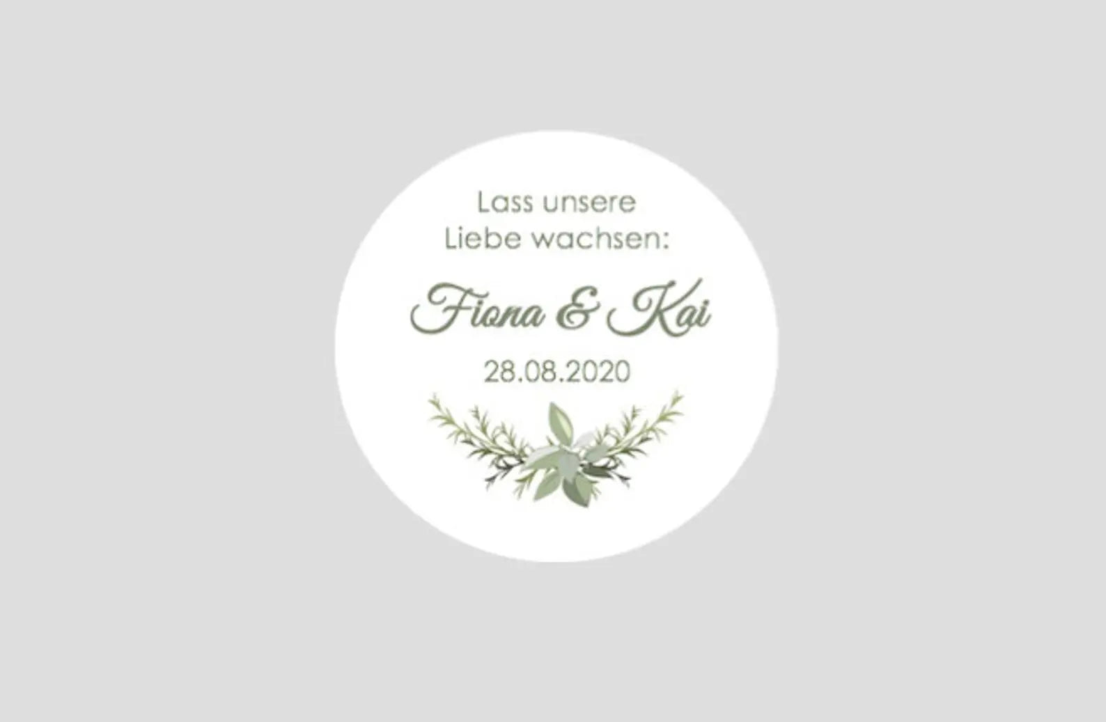 Blumensamen Glas mit Korken - Saatgut - Wildblumenmischung Velvet Design - Berlin